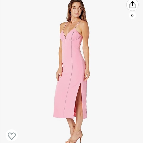 Bardot Dresses & Skirts - bardot tailored midi dress pink sorbet